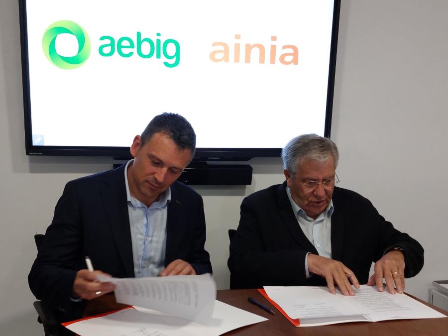 AEBIG y AINIA firman un acuerdo para impulsar la producción de biogás y biometano