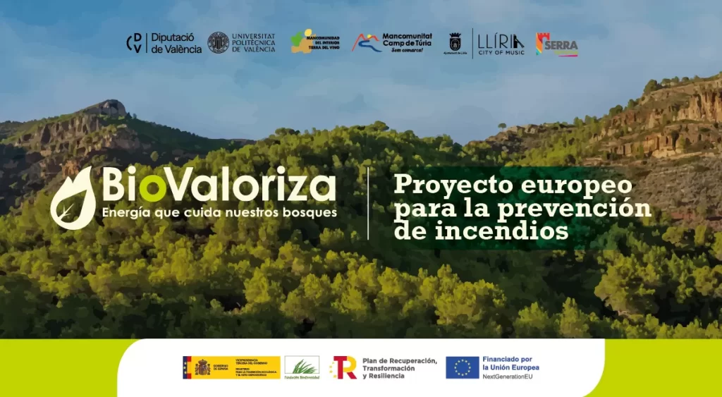 Europa y Valencia unidos en la prevención de incendios: arranca el proyecto Valencia Biovaloriza